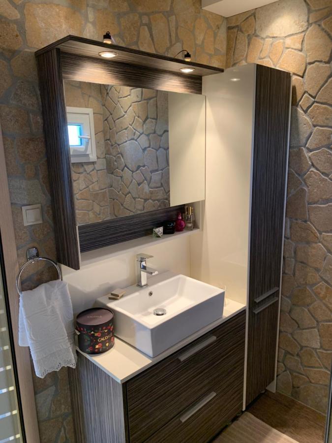 Doormat# Wait 'N Sea, Jacuzzi, Luxury Stone House Lejlighed Epanomi Eksteriør billede