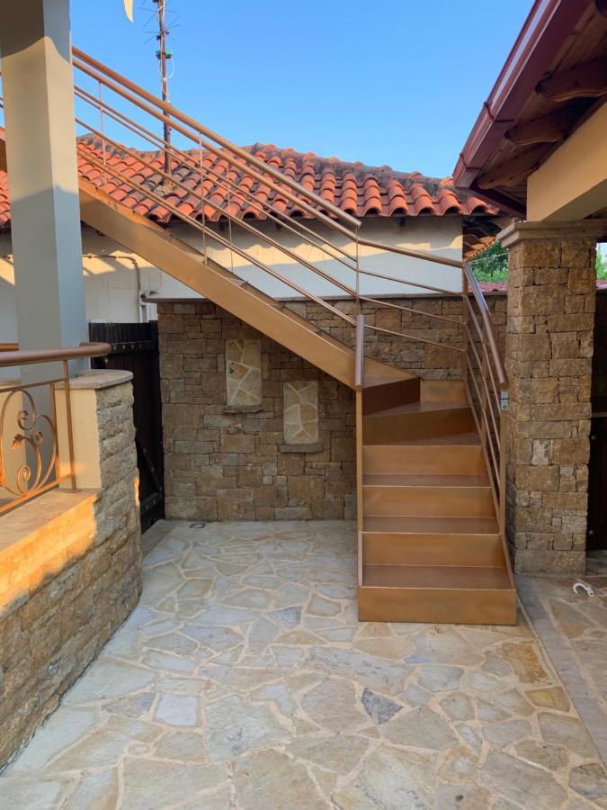 Doormat# Wait 'N Sea, Jacuzzi, Luxury Stone House Lejlighed Epanomi Eksteriør billede